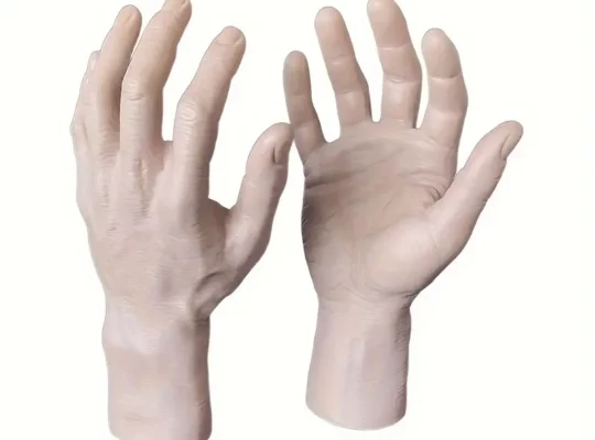 أيدي مانيكان من PVC للعرض