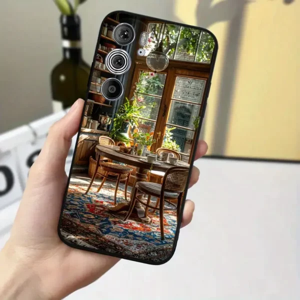 ⁦Stylish TPU Soft Cover for Moto Edge X30 S30 G200 ...⁩ - الصورة ⁦5⁩