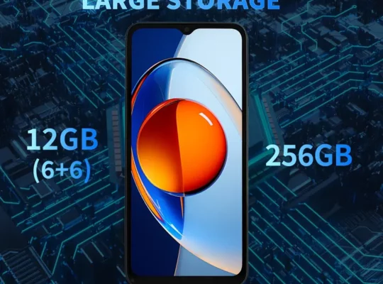 هاتف Redbeat E3 الذكي، شاشة كبيرة عالية الوضوح