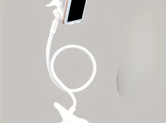 حامل هاتف قابل للتعديل مع مشبك مخلب