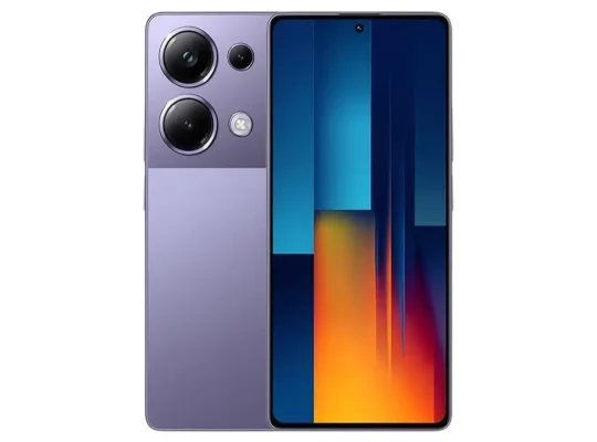 شاشة POCO M6 Pro فائقة النحافة AMOLED،