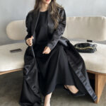 ⁦فستان عباية أسود⁩ - الصورة ⁦2⁩